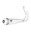 Escapamento Super Sport Standard Wings - El Camino para Harley-Davidson Softail Motor M8 - Inox Escovado