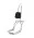 Sissy Bar King 30" Destacável para Harley-Davidson Softail Sport Glide com Bagageiro Removivel - Inox Polido