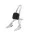 Sissy Bar Brutale Backbone 25" Destacável para Harley-Davidson Softail Street Bob com Bagageiro Removível - Inox Polido