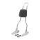 Sissy Bar King 25" Destacável para Harley-Davidson Softail Fat Boy sem Bagageiro - Inox Polido